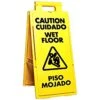Bilingual 4-Way Wet Floor Sign 4 Bilingual 4-Way Wet Floor Sign -AM Leo Store 2511bcwfs