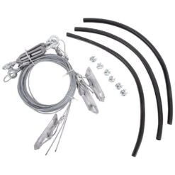 Duckbill Earth Anchor Kitwith 13ft Cable, Up To 6in Caliper, 1,100lb Rating By MacLean