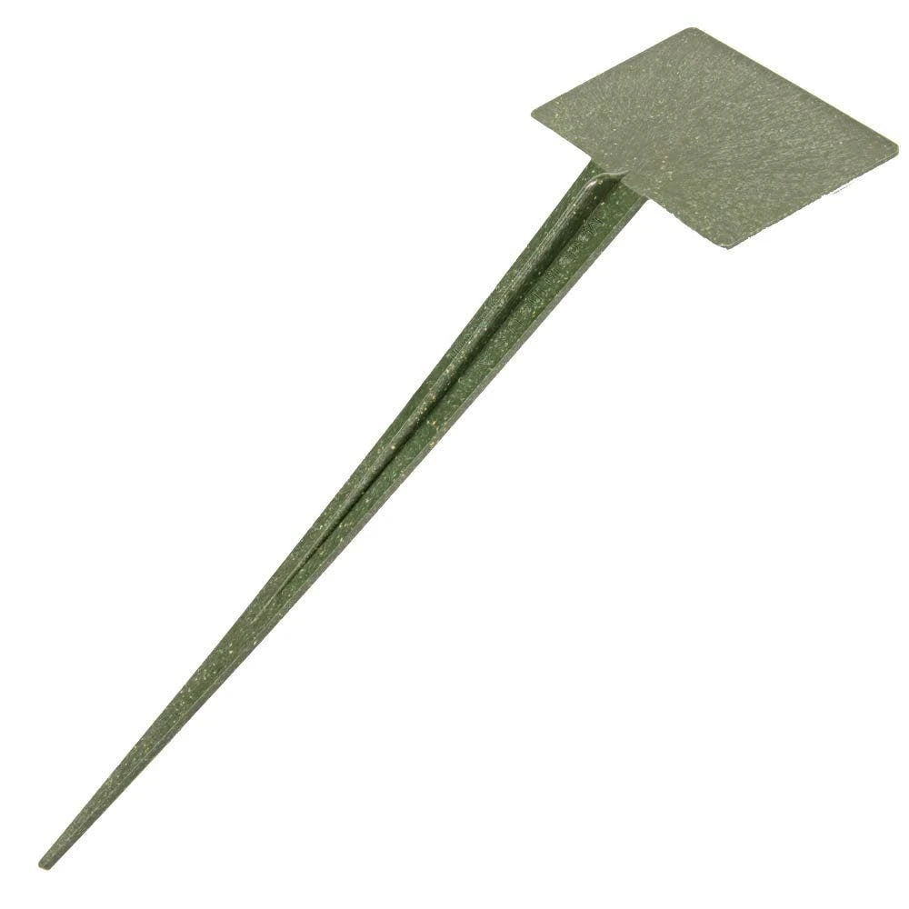 Plant Biomarkers, Green, 13in Height With 4in X 2-1/2in Face Plate, Bag Of 10 Markers 2 Plant Biomarkers, Green, 13in Height With 4in X 2-1/2in Face Plate, Bag Of 10 Markers - Image 2