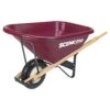 Poly Tray Wheelbarrow, 8 Cu Ft Tray With Flat-Free Tire By Scenic Road -AM Leo Store m8 1ff