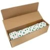 Flagging/Tagging Tape, White With Green Polka Dots, 1-3/16in X 300ft, Non-Adhesive, Box Of 12 Rolls 3 Flagging/Tagging Tape, White With Green Polka Dots, 1-3/16in X 300ft, Non-Adhesive, Box Of 12 Rolls -AM Leo Store pd 7gb