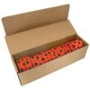 Flagging/Tagging Tape, Glo-Orange With Black Polka Dots, 1-3/16in X 300ft, Non-Adhesive, Box Of 12 Rolls 4 Flagging/Tagging Tape, Glo-Orange With Black Polka Dots, 1-3/16in X 300ft, Non-Adhesive, Box Of 12 Rolls -AM Leo Store pdm o5ob