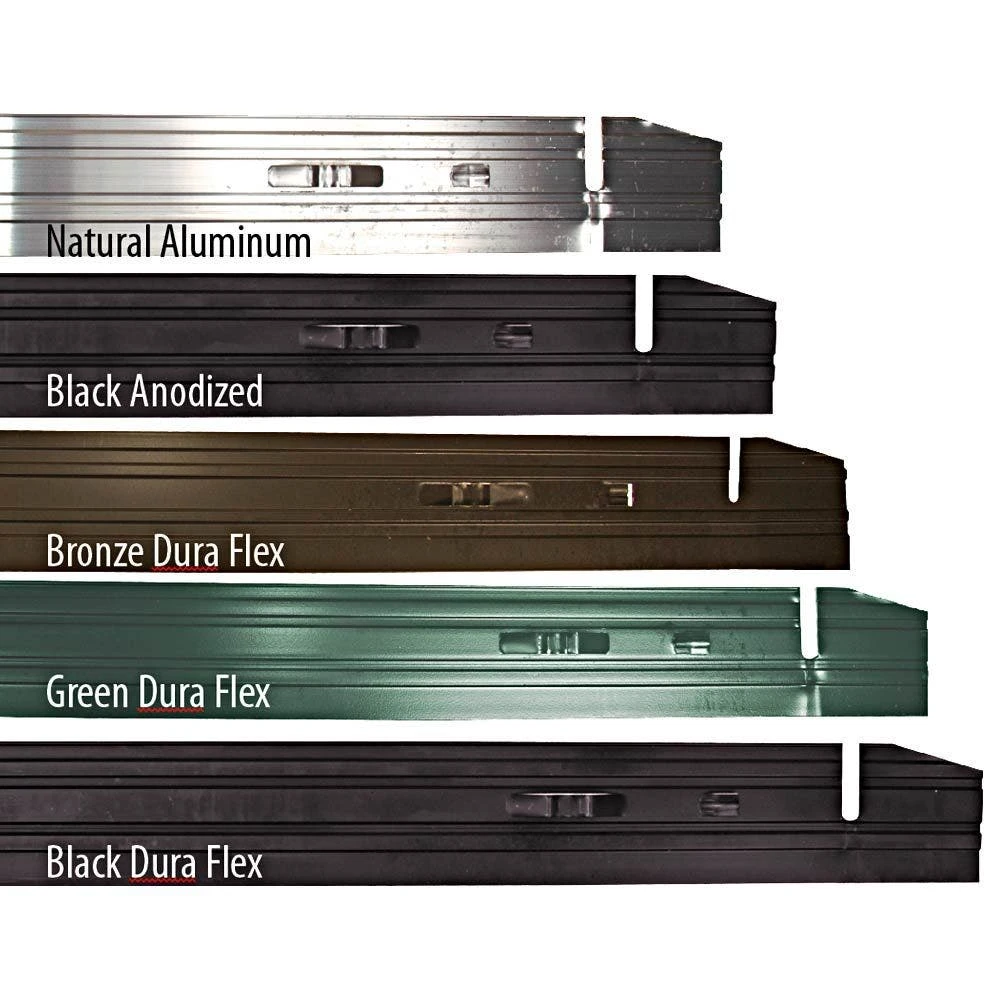 Aluminum Landscape Edging, 8ft Sections, Bundles Of 6 Sections By Permaloc 1 Aluminum Landscape Edging, 8ft Sections, Bundles Of 6 Sections By Permaloc